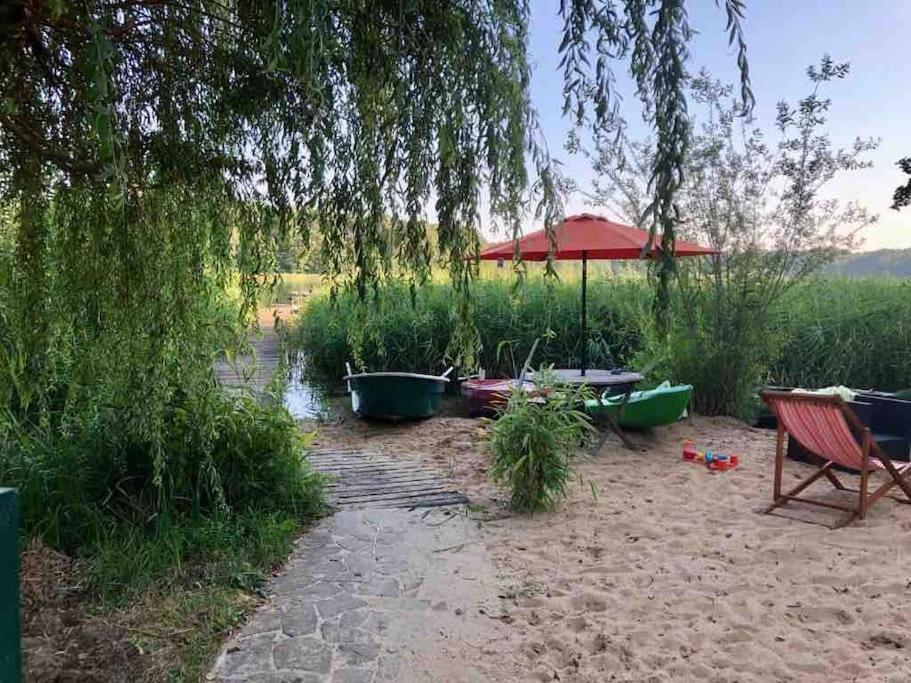 Penthouse Bernd Im Waldschloesschen Direkt Am See ويندستش ريتز المظهر الخارجي الصورة